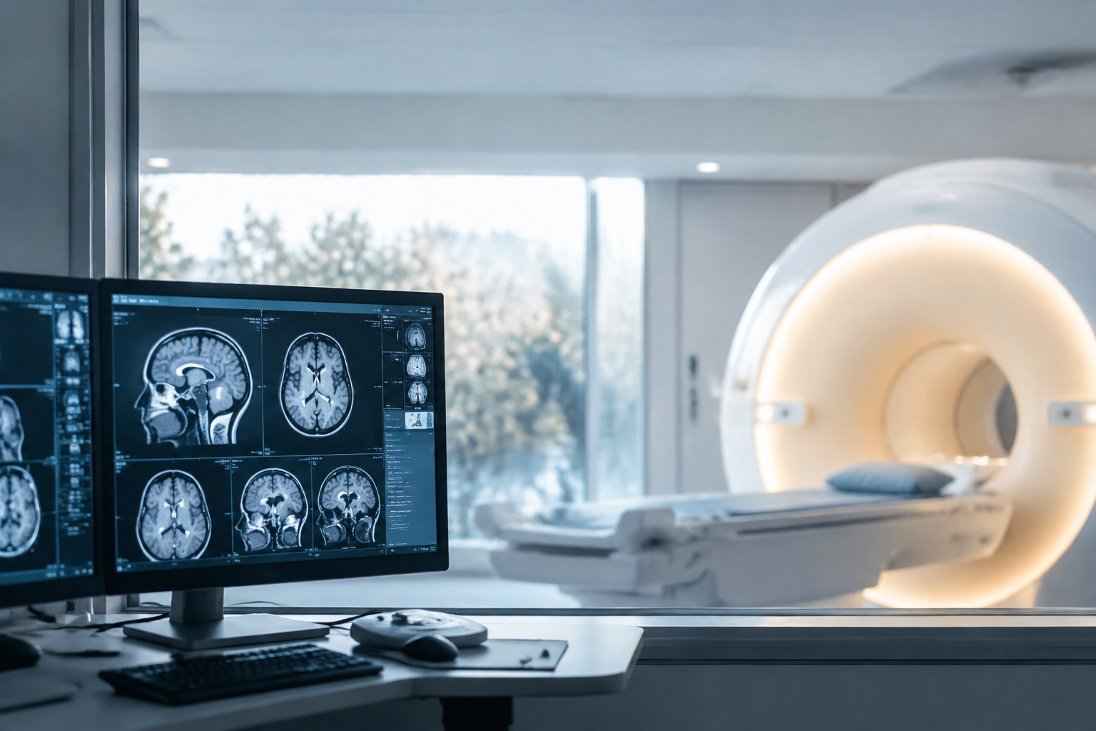 Illustration d’une salle d’imagerie médicale