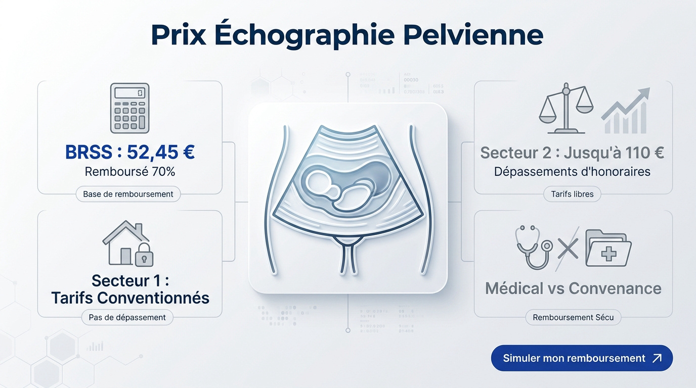 Tarifs échographie pelvienne
