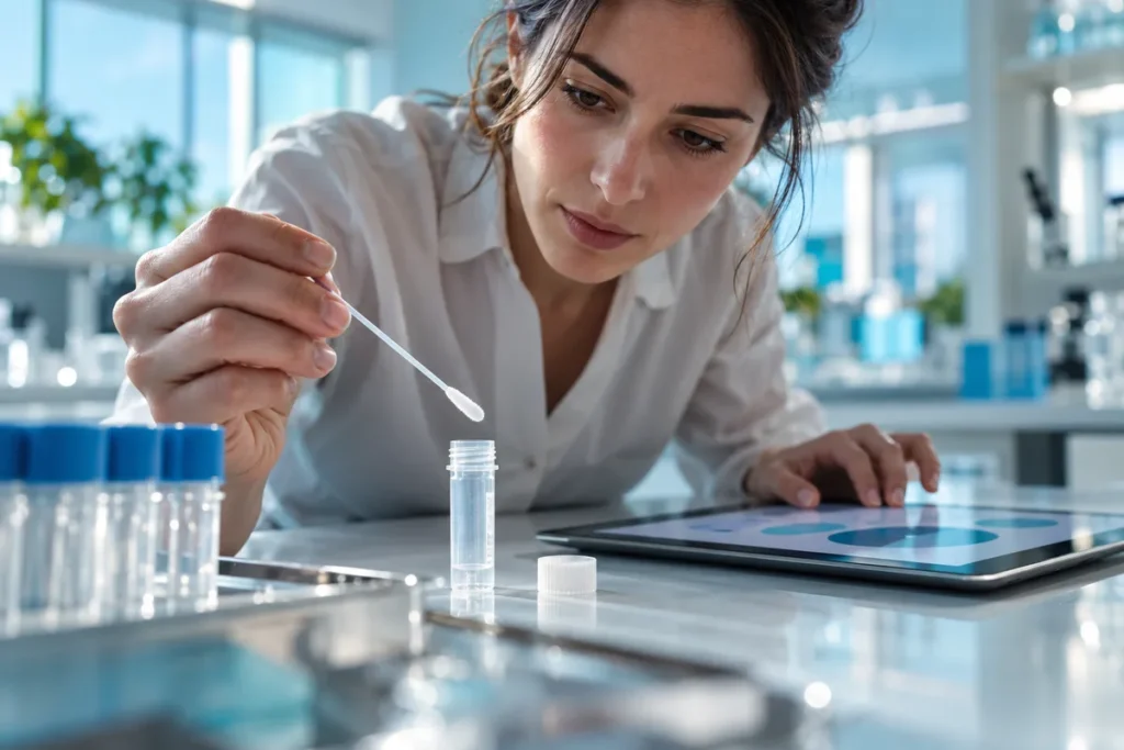 Un prélèvement sur la langue et 10 tests sur tablette : ce que l’étude des bactéries buccales dit vraiment de notre cerveau