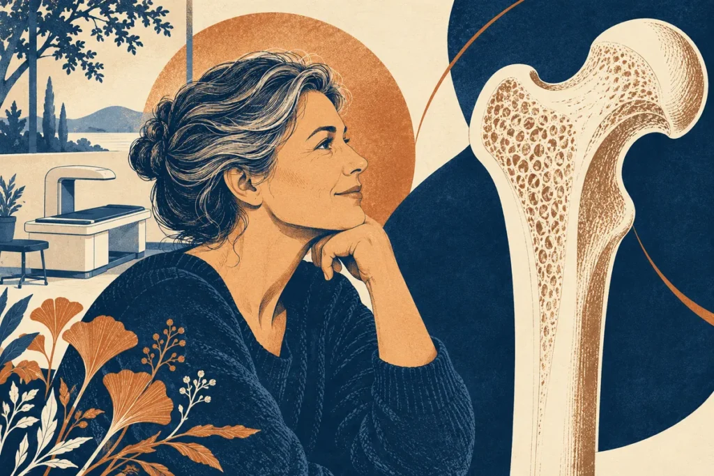 Ménopause et santé des os : après la nouvelle étude, quand l’ostéodensitométrie devient-elle vraiment utile ?